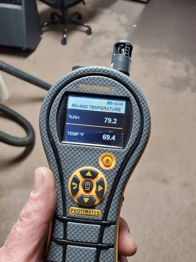 Moisture meter humidity assessment for Fire & Smoke Damage Restoration in Waxahachie
